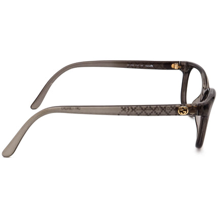 Gucci Women's Eyeglasses GG 3699 G2D Transparent Diamond Gray B-Shape Frame Italy 54[]15 140
