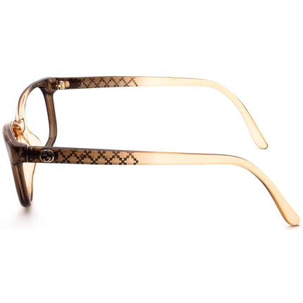 Gucci Women's Eyeglasses GG 3699 QIF Transparent Champagne Brown B-Shape Frame Italy 54[]15 140