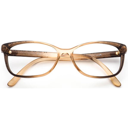 Gucci Women's Eyeglasses GG 3699 QIF Transparent Champagne Brown B-Shape Frame Italy 54[]15 140