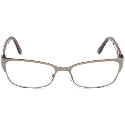Gucci Women's Eyeglasses GG 4214 9S5 Shiny Gunmetal/Gray Rectangular Frame Italy 54[]16 135