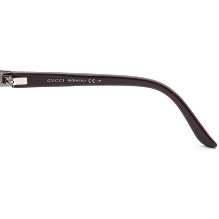 Gucci Women's Eyeglasses GG 4214 9S5 Shiny Gunmetal/Gray Rectangular Frame Italy 54[]16 135
