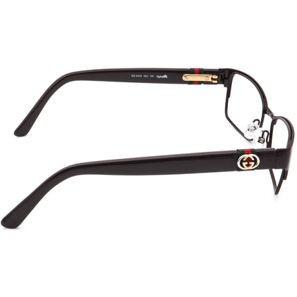 Gucci Women's Eyeglasses GG 4244 0ZJ Brown&Gold Browline Frame Italy 53[]16 135