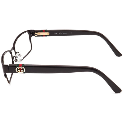 Gucci Women's Eyeglasses GG 4244 0ZJ Brown&Gold Browline Frame Italy 53[]16 135