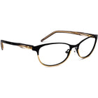 Gucci Women's Eyeglasses GG 4256 4SK Black/Gold Cat Eye Frame Italy 53[]16 140