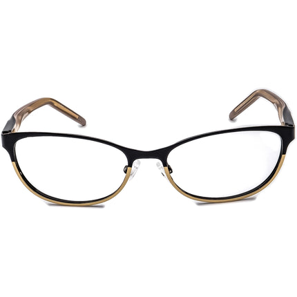 Gucci Women's Eyeglasses GG 4256 4SK Black/Gold Cat Eye Frame Italy 53[]16 140