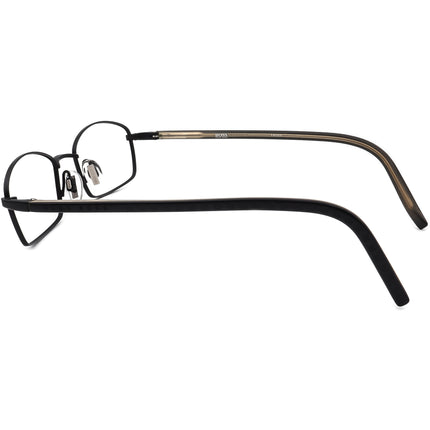 Hugo Boss Eyeglasses HB11062 BE Glossy Black B-Shape Frame Japan 50[]19 140