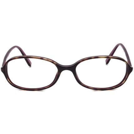 Hugo Boss Women's Eyeglasses HB11527 VO Tortoise on Purple Oval Frame Italy 52[]16 140