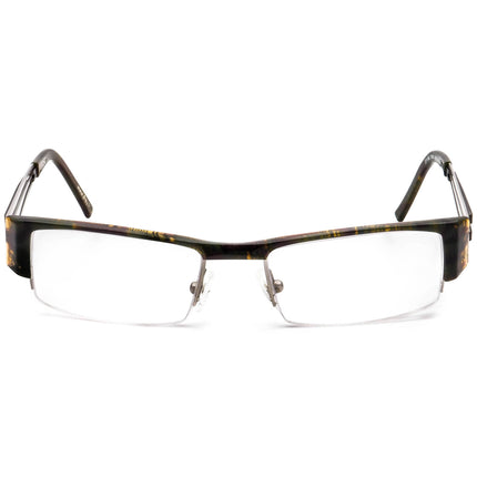 JF Rey Eyeglasses JF1160 7510 Moss Green & Gunmetal Half Rim Frame 53[]18 135