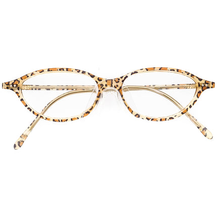 Jean Lafont Women's Eyeglasses Baronne 380 Leopard Oval Frame France 50[]13 140