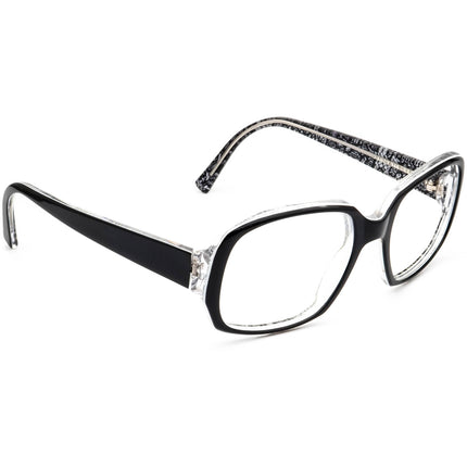 Jean Lafont Women's Sunglasses Fancy 149 Black/Clear Square France 53 mm