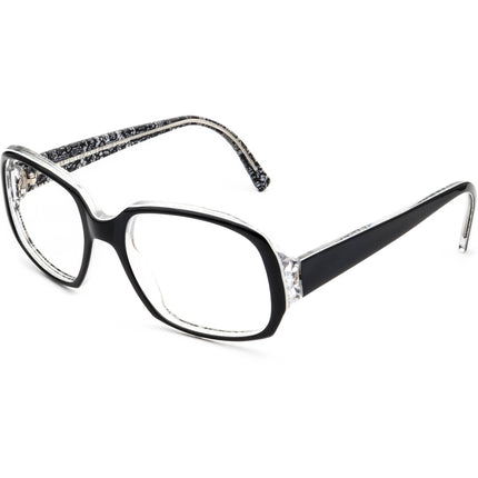Jean Lafont Women's Sunglasses Fancy 149 Black/Clear Square France 53 mm