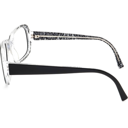 Jean Lafont Women's Sunglasses Fancy 149 Black/Clear Square France 53 mm