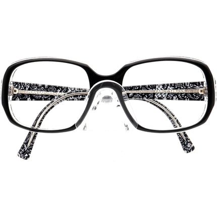 Jean Lafont Women's Sunglasses Fancy 149 Black/Clear Square France 53 mm