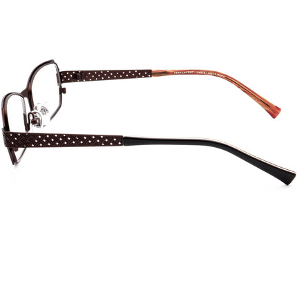 Jean Lafont Women's Eyeglasses Helene 628 Matte Red&Brown Rectangular Metal Frame France 52[]18 133