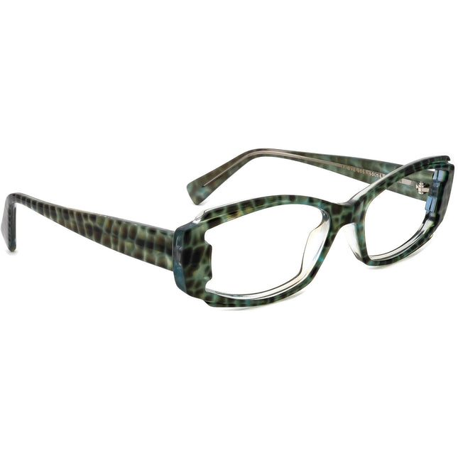 Jean Lafont Women's Eyeglasses Litote 395 Green Frogskin Rectangular Frame France 50[]14 138