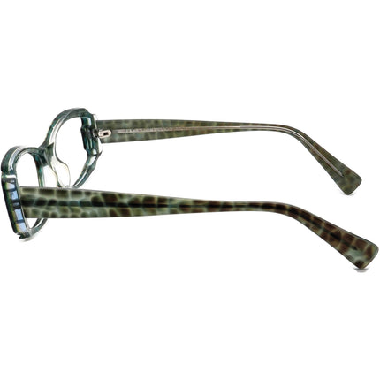 Jean Lafont Women's Eyeglasses Litote 395 Green Frogskin Rectangular Frame France 50[]14 138