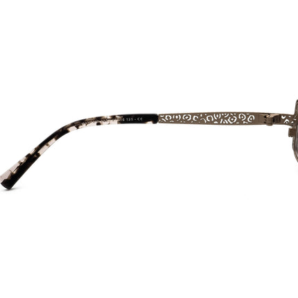 Jean Lafont Women's Eyeglasses Mayfair 030 Brown Leopard Rectangular Metal Frame France 51[]16 125