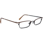 Jean Lafont Eyeglasses Minie 463 Brown/Black Rectangular Metal Frame France 49[]18 130