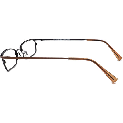Jean Lafont Eyeglasses Minie 463 Brown/Black Rectangular Metal Frame France 49[]18 130