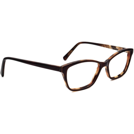Jean Lafont Women's Eyeglasses Oceane 563 Brown Marble Rectangular Frame France 51[]15 138