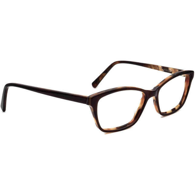 Jean Lafont Women's Eyeglasses Oceane 563 Brown Marble Rectangular Frame France 51[]15 138