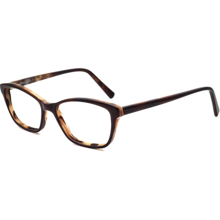 Jean Lafont Women's Eyeglasses Oceane 563 Brown Marble Rectangular Frame France 51[]15 138
