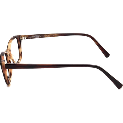 Jean Lafont Women's Eyeglasses Oceane 563 Brown Marble Rectangular Frame France 51[]15 138