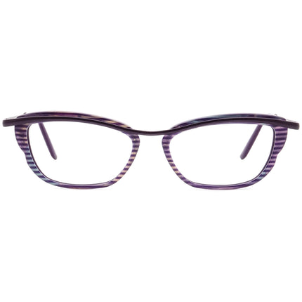 Jean Lafont Women's Eyeglasses Rosita 7049 Purple Butterfly Frame France 50[]15 131