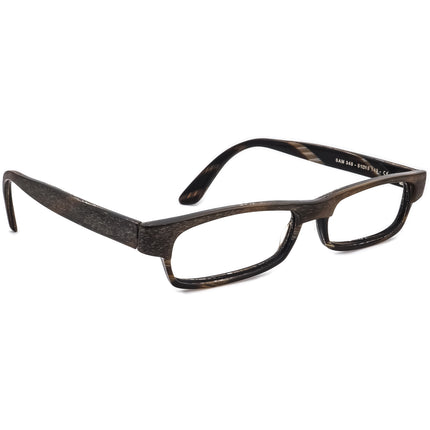 Jean Lafont Eyeglasses Sam 348 Woody Brown Rectangular Frame France 51[]15 145