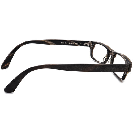 Jean Lafont Eyeglasses Sam 348 Woody Brown Rectangular Frame France 51[]15 145