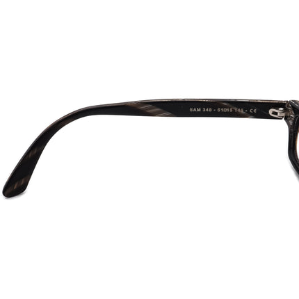 Jean Lafont Eyeglasses Sam 348 Woody Brown Rectangular Frame France 51[]15 145