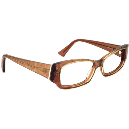 Jimmy Choo Women's Eyeglasses Diamant 543 Glitter Brown Rectangular Frame France 51[]18 135