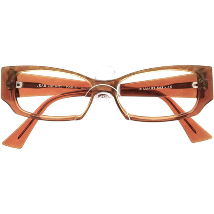Jimmy Choo Women's Eyeglasses Diamant 543 Glitter Brown Rectangular Frame France 51[]18 135