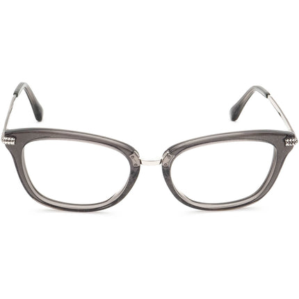 Jimmy Choo Women's Eyeglasses JC218 Y6U Gray Glitter&Gunmetal Rectangular Frame Italy 51[]15 140