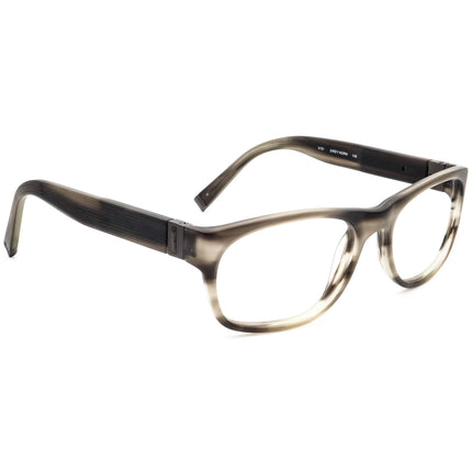 John Varvatos Men's Sunglasses V750 Grey Horn Rectangular Japan 56 mm