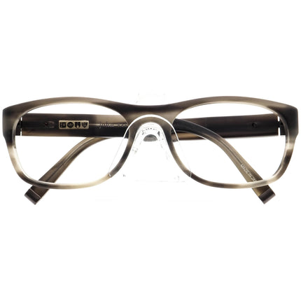 John Varvatos Men's Sunglasses V750 Grey Horn Rectangular Japan 56 mm