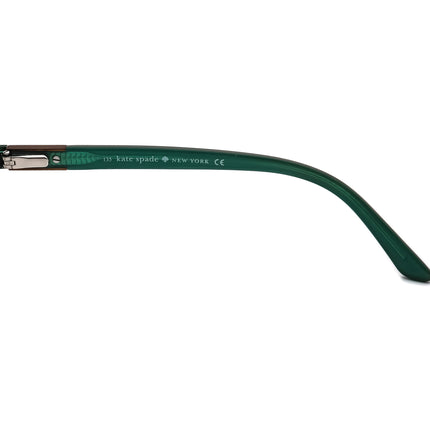 Kate Spade Women's Eyeglasses Alaine 0DC7 Tortoise on Emerald Cat Eye Frame 51[]16 135