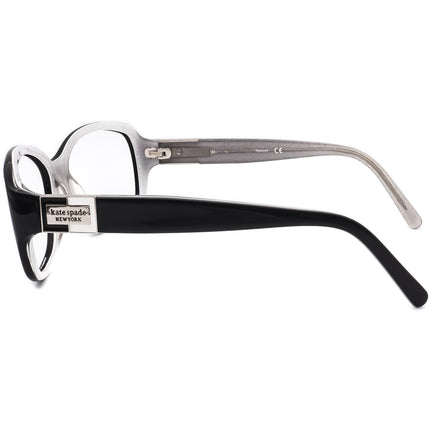 Kate Spade Women's Sunglasses Annika/s JBHP RA Black on Sparkly Gray Square 56 mm