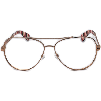 Kate Spade Women's Sunglasses Avaline2/S AU2WJ Red Gold Aviator Metal 58 mm