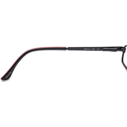 Kate Spade Women's Eyeglasses Brielle 0003 Glossy Black Rectangular Metal Frame 49[]15 130