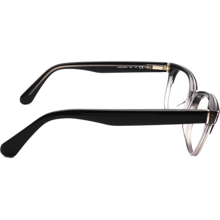 Kate Spade Women's Eyeglasses Carolanne 08A Black&Clear Square Frame 51[]17 140