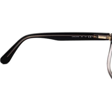 Kate Spade Women's Eyeglasses Carolanne 08A Black&Clear Square Frame 51[]17 140