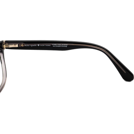 Kate Spade Women's Eyeglasses Carolanne 08A Black&Clear Square Frame 51[]17 140