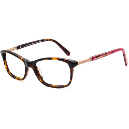Kate Spade Women's Eyeglasses Catrina 006H Tortoise/Pink Plaid B-Shape Frame 51[]15 135