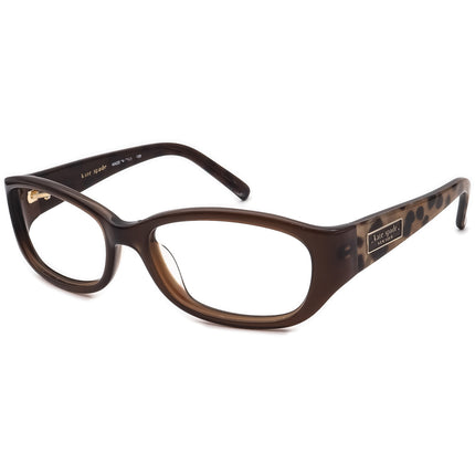 Kate Spade Women's Sunglasses Dee/S 01W0 Brown/Cougar Print B-Shape Italy 54 mm