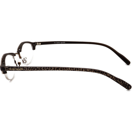 Kate Spade Felice BA10 +1.00 Half Rim Oval Eyeglasses 46 mm
