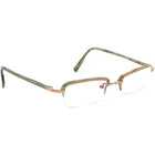 Kate Spade Women's Eyeglasses Paige 0Y12 Light Brown&Lime Green Marble Half Rim Frame Italy 46[]19 130