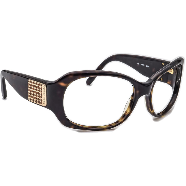 Kate Spade Women's Sunglasses Party 0086 Dark Tortoise with Rhinestones Oversized Italy 56 mm