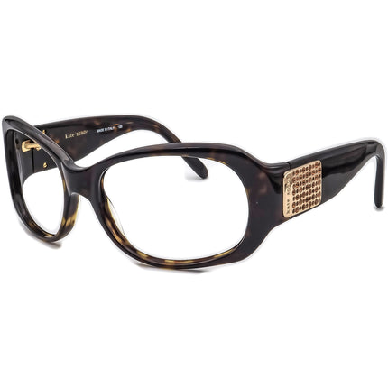 Kate Spade Women's Sunglasses Party 0086 Dark Tortoise with Rhinestones Oversized Italy 56 mm