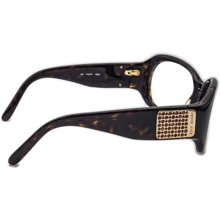 Kate Spade Women's Sunglasses Party 0086 Dark Tortoise with Rhinestones Oversized Italy 56 mm